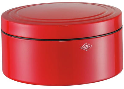 Wesco Classic Line Gebäckdose mit Deckel | 4 Liter | Metall - rot | Keksdose