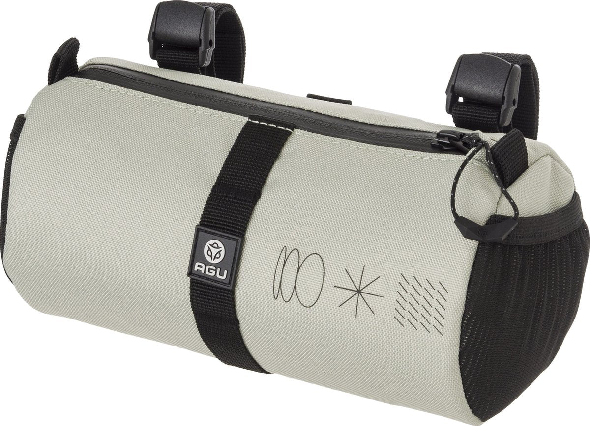 Agu Rolltasche Lenkertasche – Bikepacking – 1,5l Lenkertasche Fahrrad – einfache Montage – wasserabweisend – grün