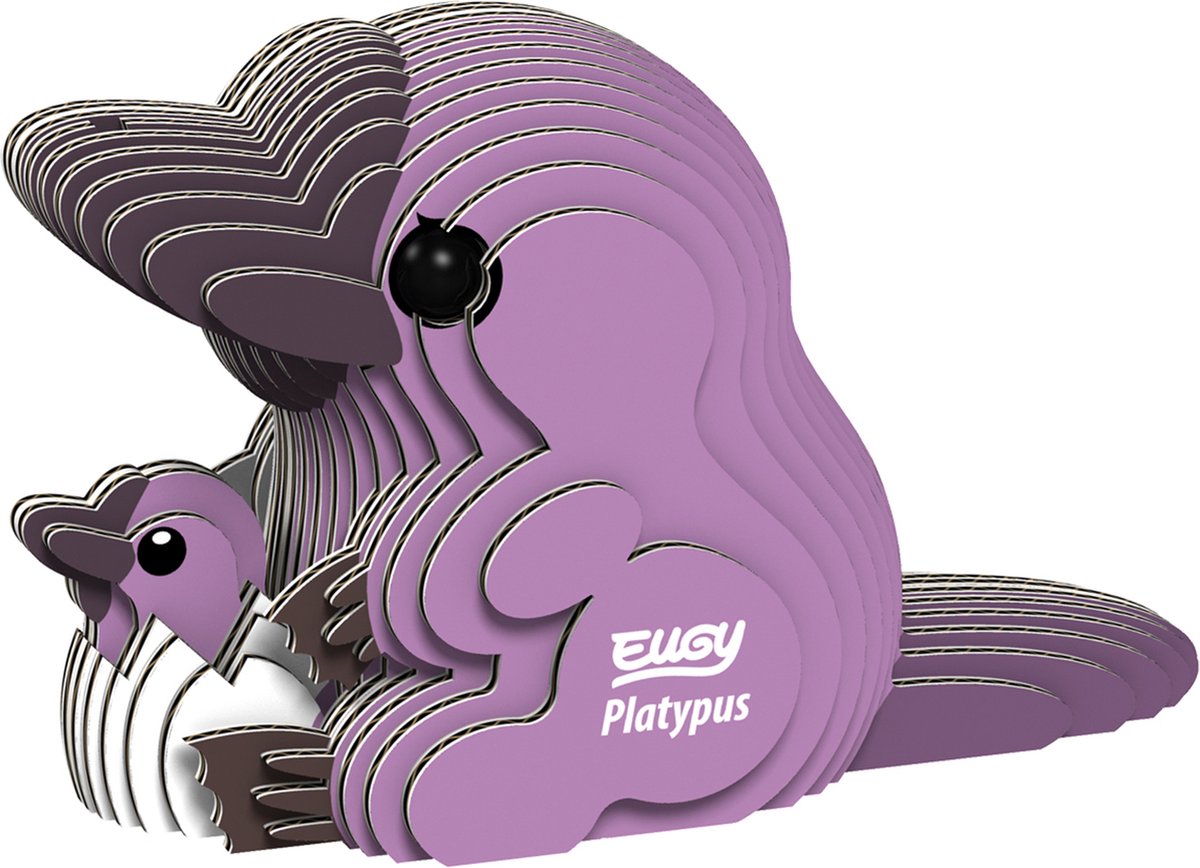 Eugy 3D-Puzzle – Schnabeltier – Meerestiere – nachhaltig – alle sammeln – 6 Jahre
