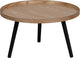 Woood Mesa Beistelltisch L – Holz – Natur – 34 x ø60