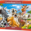 Selecta Castorland Puzzle Afrikanisches Selfie, 500 Teile.