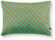Pip Studio Dekokissen Block Stripes – Kissen für das Wohnzimmer – Grün – 35x50cm