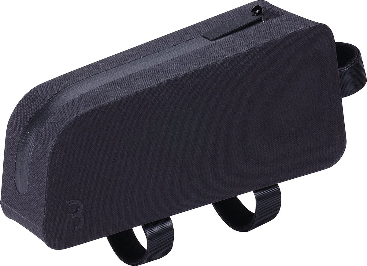 BBB Cycling Oberrohrtasche Fahrrad 1,1 Liter – wasserdichte Rahmentasche: Rennrad, Mountainbike, Gravelbike – Bikepacking-Taschen – versiegelter Tank BSB-62L