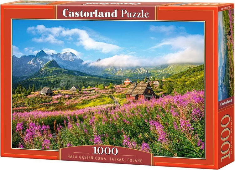 Castorland hala gąsienicowa, Tatra, Polen – Puzzle – 1.000 Teile – Satin-Finish – perfekte Passform – europäische Qualität