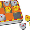 Kleiner Fuß Butterkäse und Eier Katze und Mausspiel