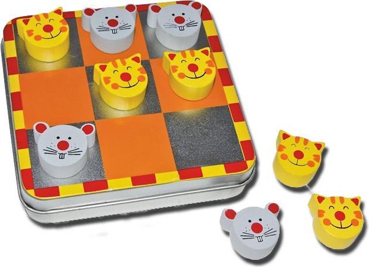 Kleiner Fuß Butterkäse und Eier Katze und Mausspiel