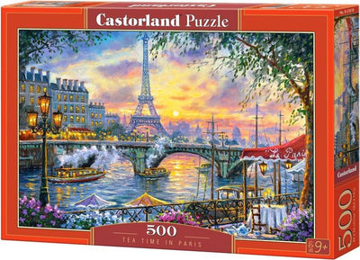 Selecta Castorland spielen Puzzle -Teezeit in Paris, 500st.
