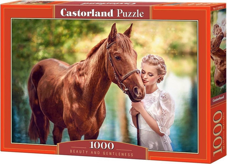 Castorland Schönheit und Sanftheit – Puzzle – 1.000 Teile – Satin-Finish – perfekte Passform – europäische Qualität