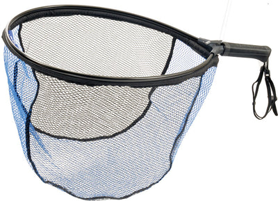 Predox kurzer Gummi-Schwimmkescher - schwimmender Gummi-Kescher für Raubfische 50x40x40 cm