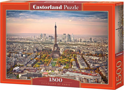 Castorland-Stadtbild von Paris – Puzzle – 1.500 Teile – satinierte Oberfläche – perfekte Passform – europäische Qualität