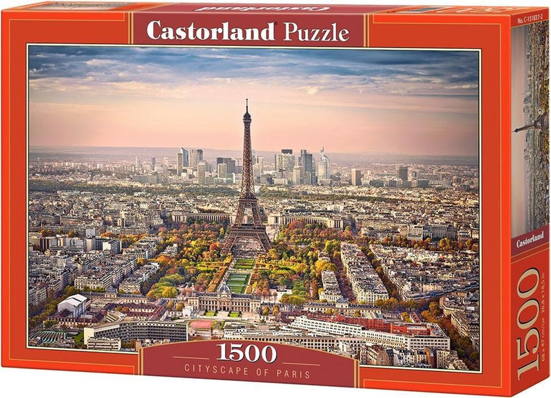 Castorland-Stadtbild von Paris – Puzzle – 1.500 Teile – satinierte Oberfläche – perfekte Passform – europäische Qualität