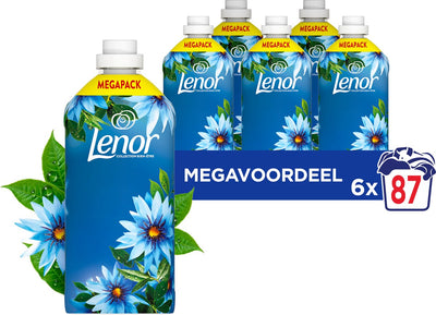 Lenor Weichspüler Meeresbrise – 6 x 87 Wäschen