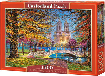 Castorland Herbstspaziergang, Central Park – Puzzle – 1.500 Teile – Satin-Finish – perfekte Passform – europäische Qualität