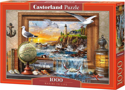 Castorland Marine to Life – Puzzle – 1.000 Teile – Satin-Finish – perfekte Passform – europäische Qualität