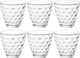 Bormioli Rocco Dots Wasserglas – 25 cl – Set 6