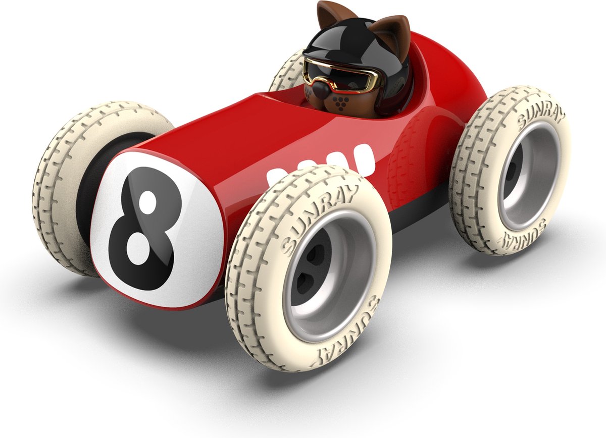 Playforever - Spielzeugauto - Egg Hardy - Rot