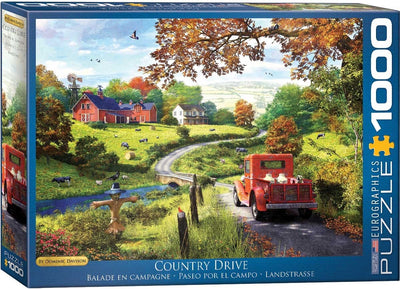Eurographics – The Country Drive – Dominic Davison – 1000 Teile 68 x 48 cm (B x H) – Puzzle