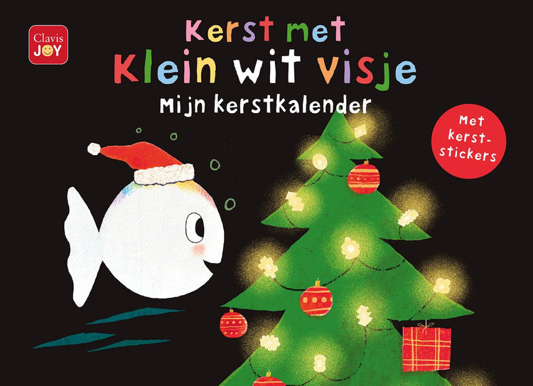 Clavis Freude, mein Weihnachtskalender. Weihnachtsspaß mit kleinen weißen Fischen