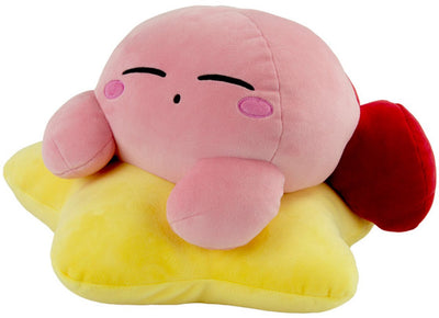 Tomy Kirby Mocchi-Mocchi Mega Kuscheltierfigur Warpstar Kirby 30 cm Kuscheltiere
