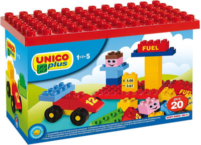 UNICO UNICO SET mit Gebäudeplatte, 20dlg