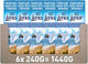 Lenor Duftbooster Sommerbrise am Meer – 6 x 240 Gramm – Waschparfüm