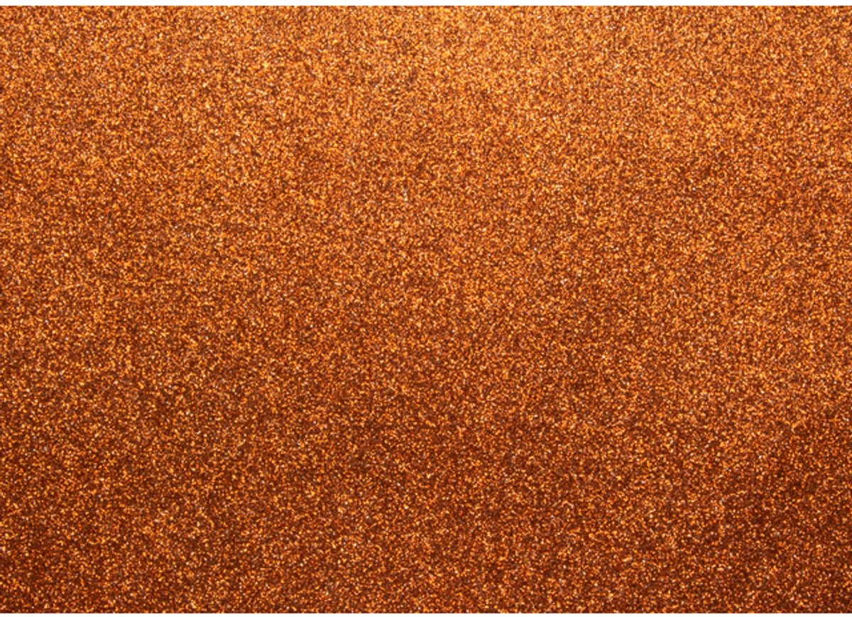 Känguru-Glitzerkarton – Kupfer – 50 x 70 cm – Packung mit 10 Blatt – k-0060k11