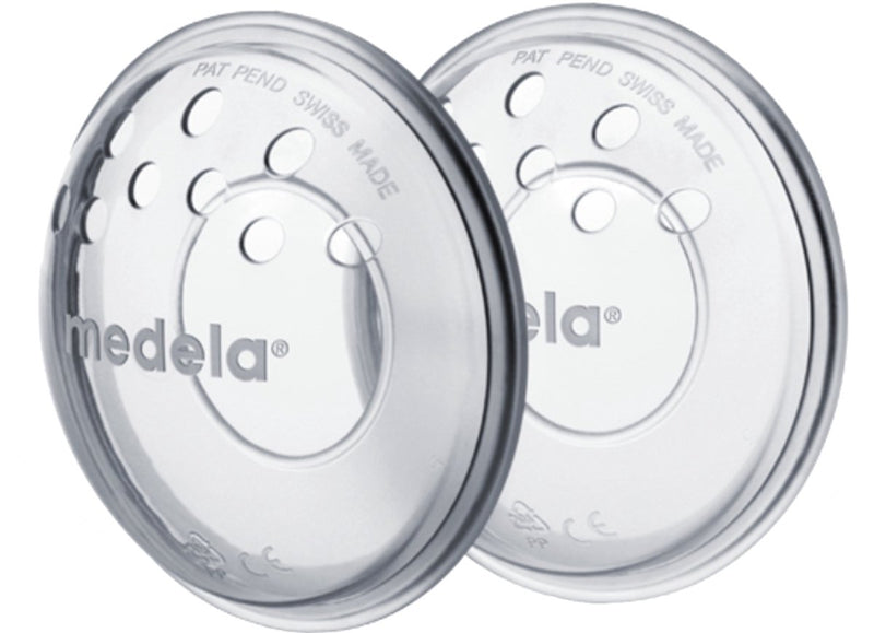 Medela Brustwarzenschutz – schützt zwischen den Fütterungen – vor Scheuern, Rissen und Schmerzen – 2 Stück