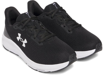 Under Armour UA W Charged Pursuit 4 Damen-Sportschuhe – Schwarz – Weiß