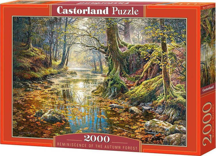 Castorland Reminiszenz an den Herbstwald – Puzzle – 2.000 Teile – Satin-Finish – perfekte Passform – europäische Qualität