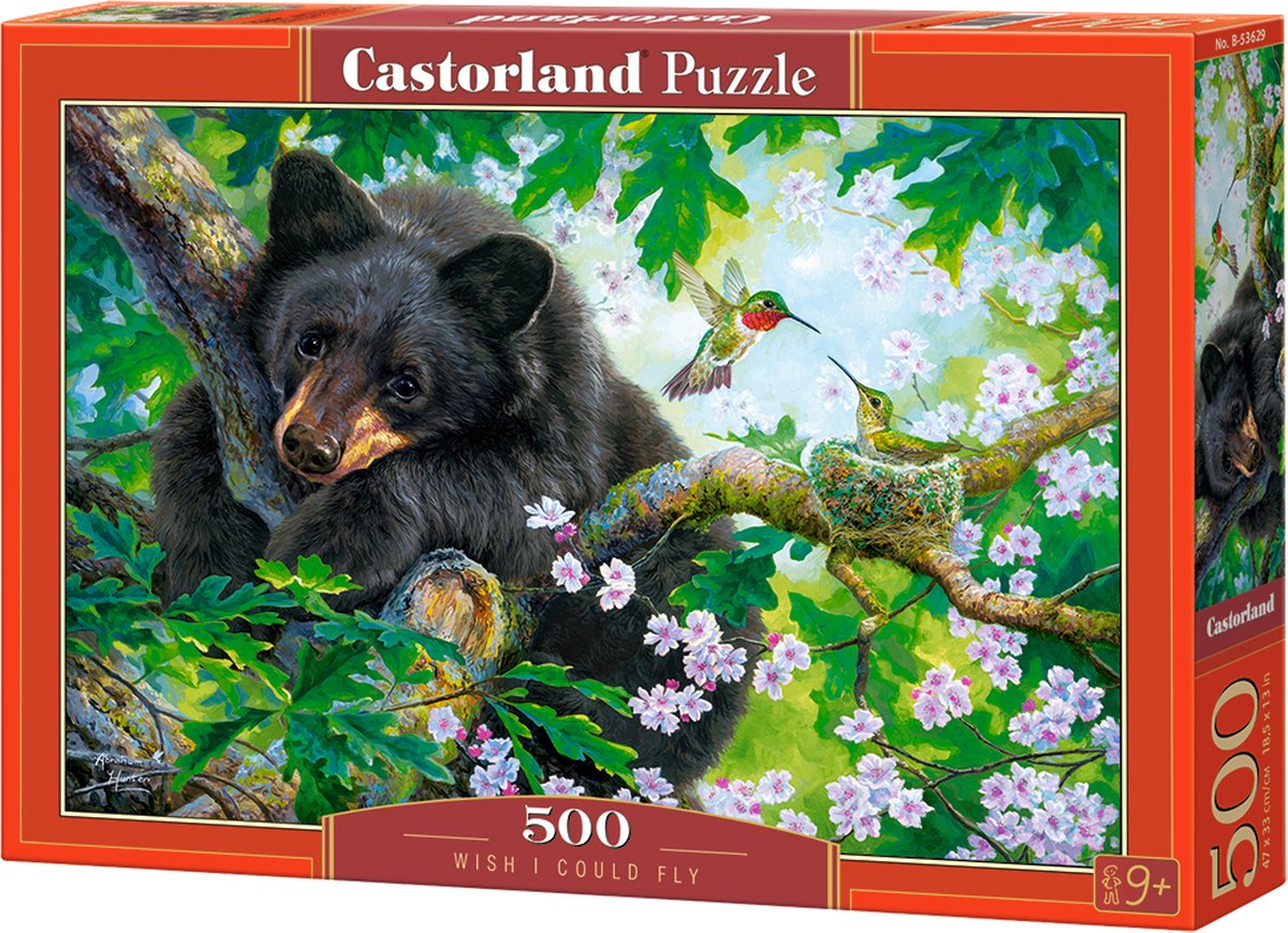 Castorland Wish I Could Fly – Puzzle – 500 Teile – Satin-Finish – perfekte Passform – europäische Qualität
