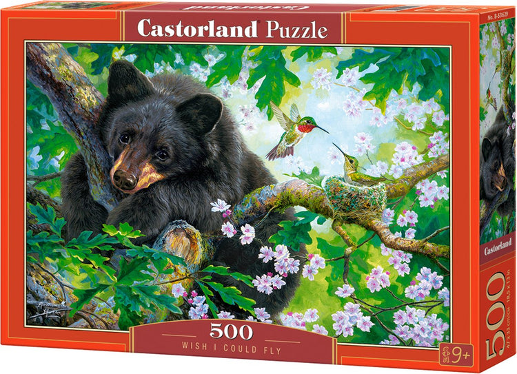 Castorland Wish I Could Fly – Puzzle – 500 Teile – Satin-Finish – perfekte Passform – europäische Qualität