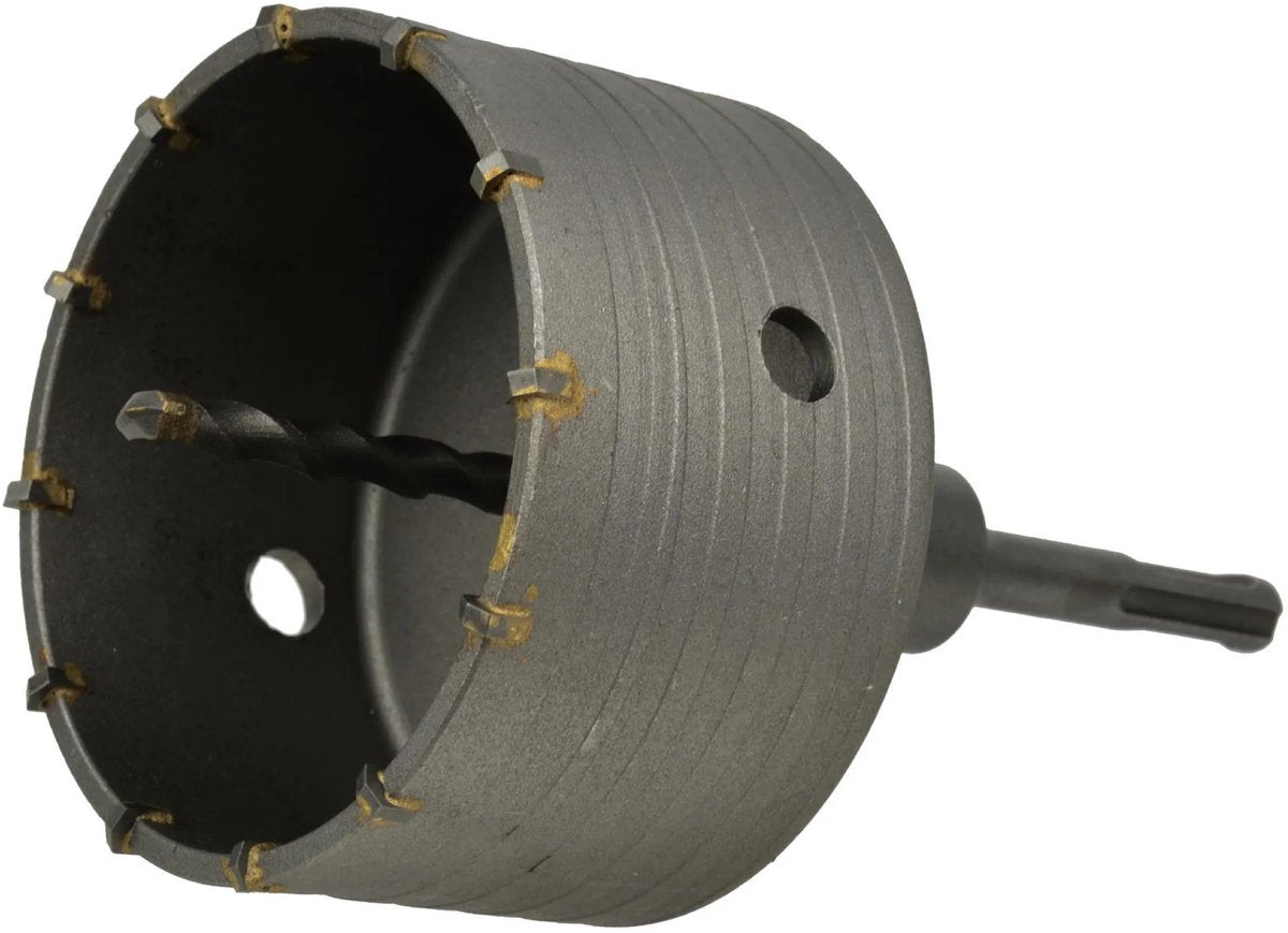 Geko Hohlhammerbohrer – 100 mm – SDS plus – für Präzisionsarbeiten in Baumaterialien