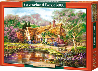 Castorland Dämmerung am Woodgreen Pond – Puzzle – 3.000 Teile – Satin-Finish – perfekte Passform – europäische Qualität