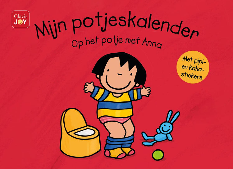 Ohne Marke, mein Töpfchenkalender auf dem Töpfchen mit Anna