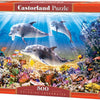 Selecta Castorland Jigsaw Puzzle Delfine Unterwasser, 500st.