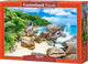 Castorland Insel La Digue, Seychellen – Puzzle – 500 Teile – Satin-Finish – perfekte Passform – europäische Qualität