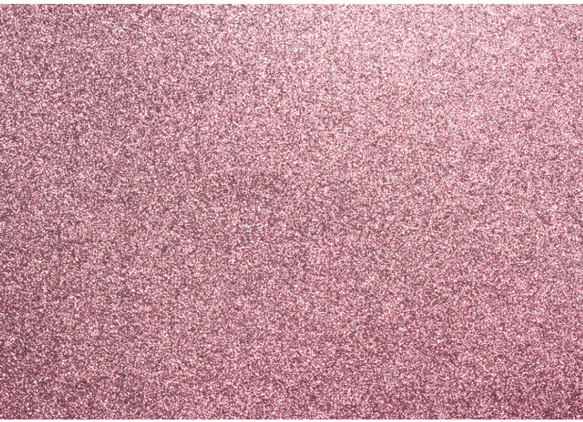 Känguru-Glitzerkarton – Altrosa – 50 x 70 cm – Packung mit 10 Blatt – k-0060k29