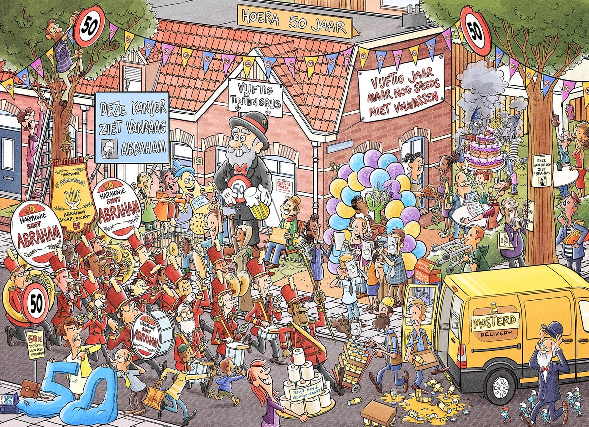 Publisher Personalia Party-Puzzle – Abraham