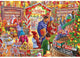 Gibsons Weihnachtspuzzle Santa's Sweetshop 250XL – extra große Teile.