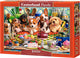 Castorland Welpen-Dessert – Puzzle – 1000 Teile – Satin-Finish – perfekte Passform – europäische Qualität