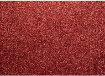 Känguru-Glitzerkarton – Burgund – 50 x 70 cm – Packung mit 10 Blatt – k-0060k10
