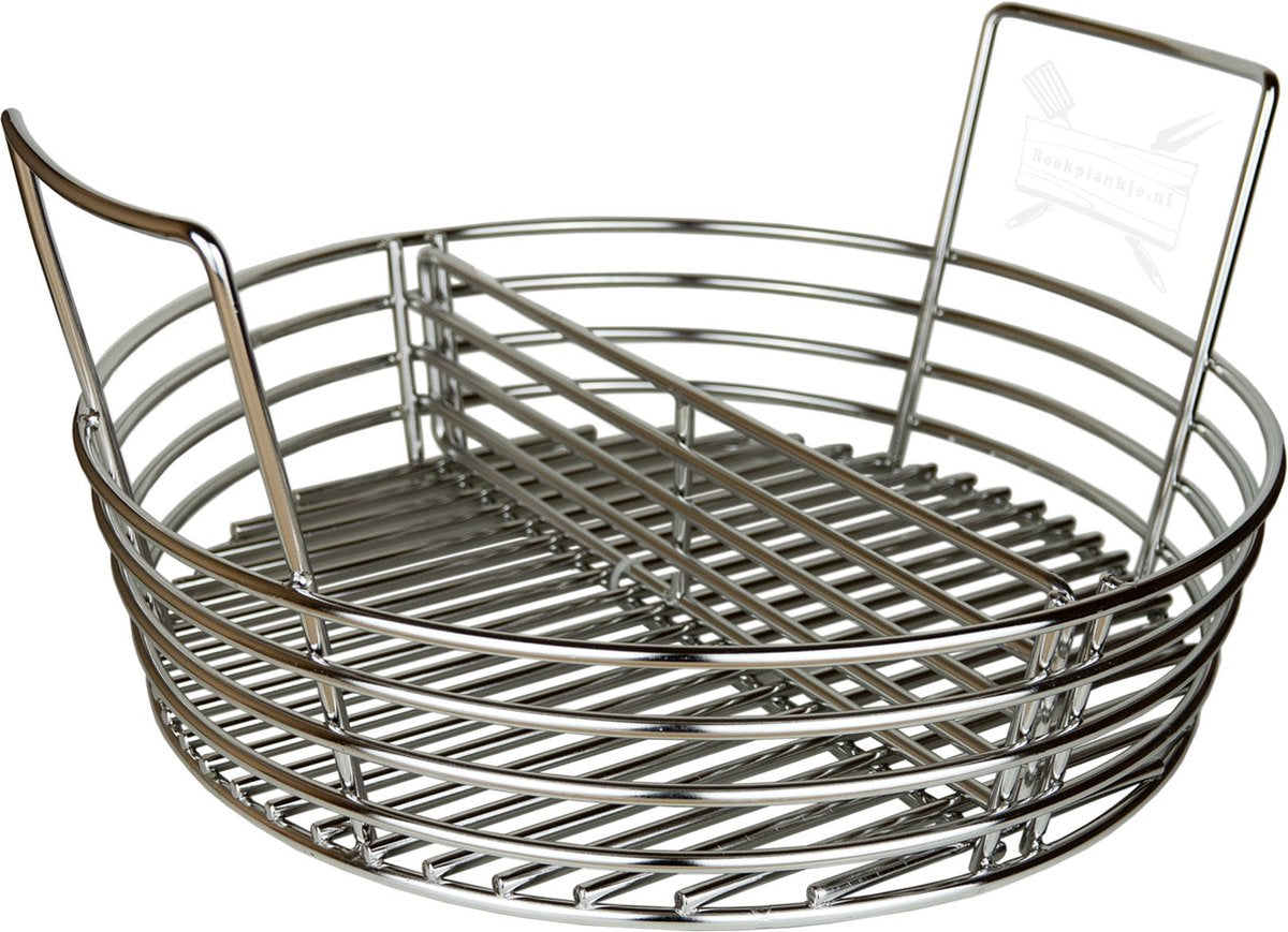 Grill Guru großer Holzkohlekorb – Kamado – Kohlekorb – passend für Groß ab 2022 – Edelstahl