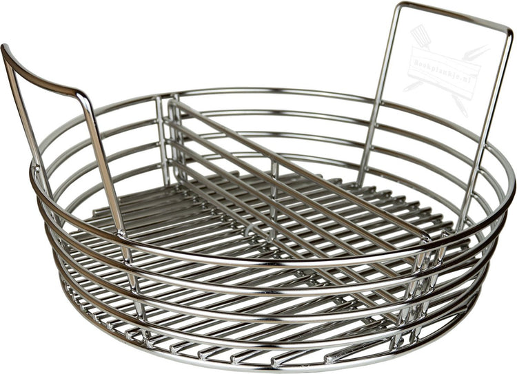 Grill Guru großer Holzkohlekorb – Kamado – Kohlekorb – passend für Groß ab 2022 – Edelstahl