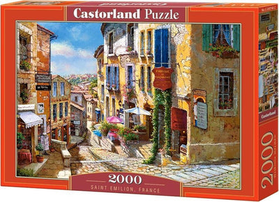 Selecta Castorland spielen Puzzle Saint Emilion France, 2000st.