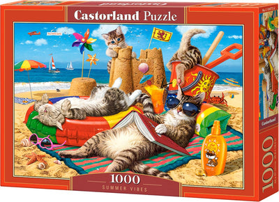 Castorland Summer Vibes – Puzzle – 1.000 Teile – Satin-Finish – perfekte Passform – europäische Qualität