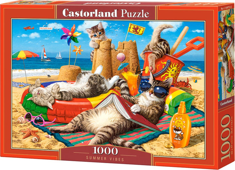 Castorland Summer Vibes – Puzzle – 1.000 Teile – Satin-Finish – perfekte Passform – europäische Qualität