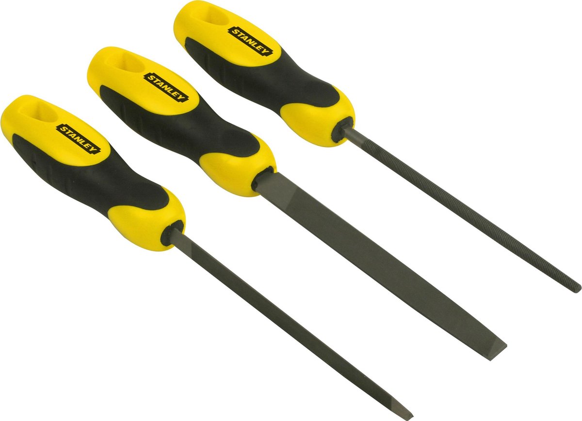 Stanley 3-teiliger Feilensatz Bastard 150 mm – 0-22-445