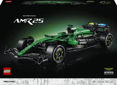 Lego Technic Aston Martin Aramco Amr25 F1 Autobausatz für Erwachsene mit Modellauto 42240