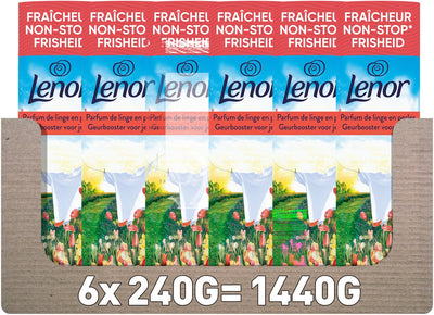 Lenor Duft-Booster Sunny Spring Day – 6 x 240 Gramm – Waschparfüm