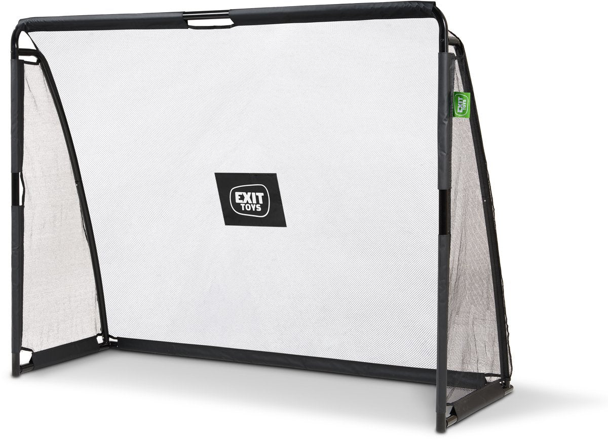 Exit Toys Exit Coppa Fußballtor aus Stahl 220x170cm - Fußballtor - für Kinder - Garten - Schwarz